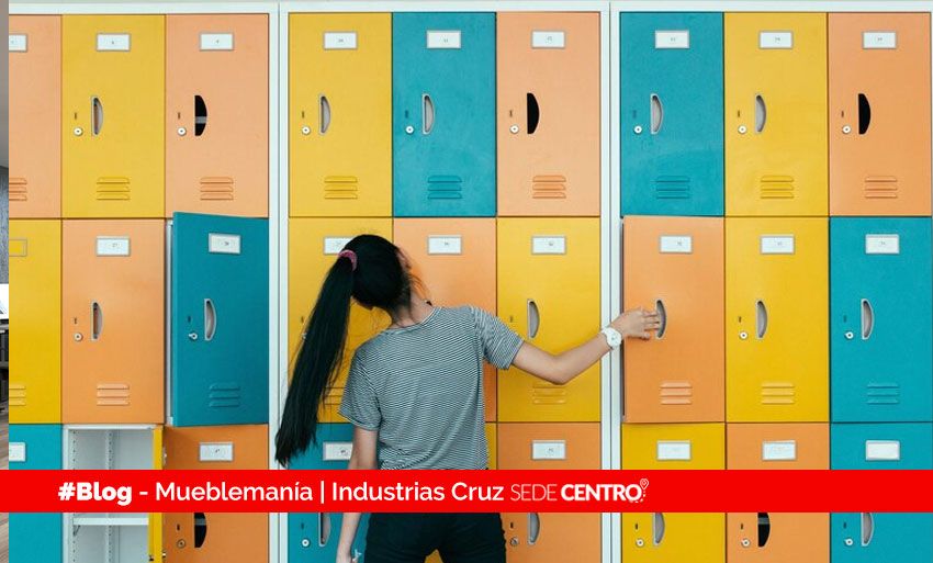 conoce la dimensiones de los lockers metalicos