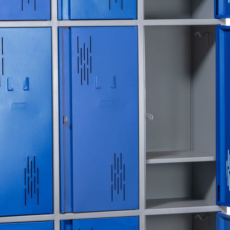 Locker Metálico 9 Puestos 200 cm 2