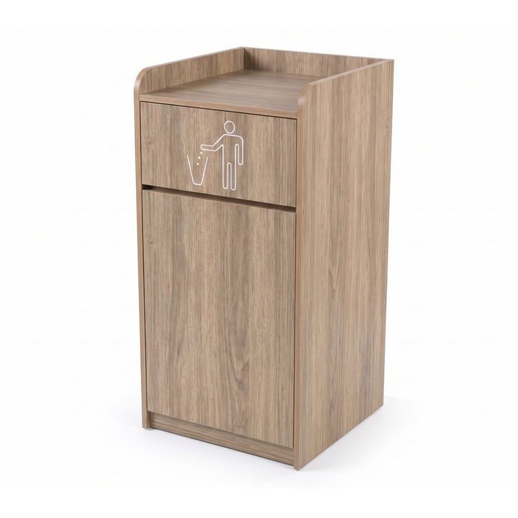 Shut de Basuras en Madera