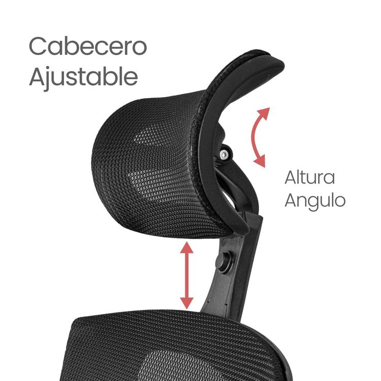 Silla de Escritorio Praga Con Cabecero 13