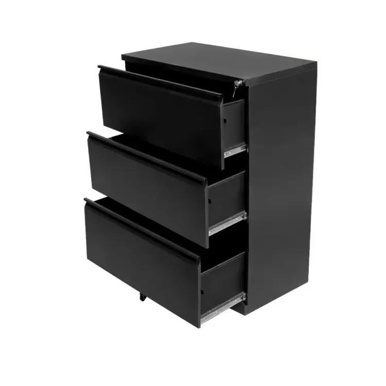 Archivador Metálico Horizontal 3 Gavetas 2