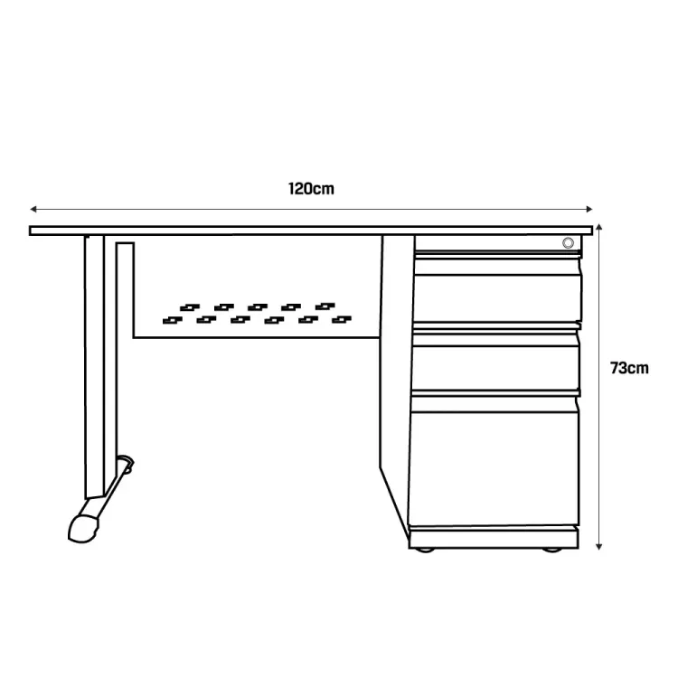 Escritorio de Oficina Operativo 3