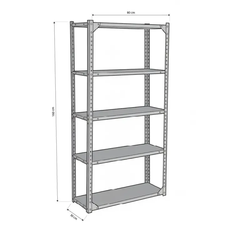 Estantería Metálica Desarmable 4