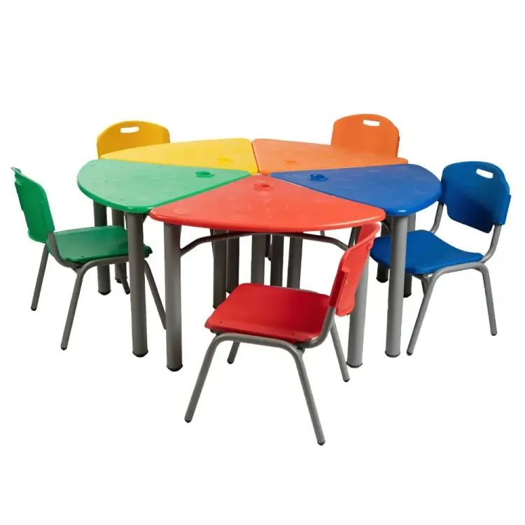 Juego De Mesa con Silla Infantil Sin Portalibros
