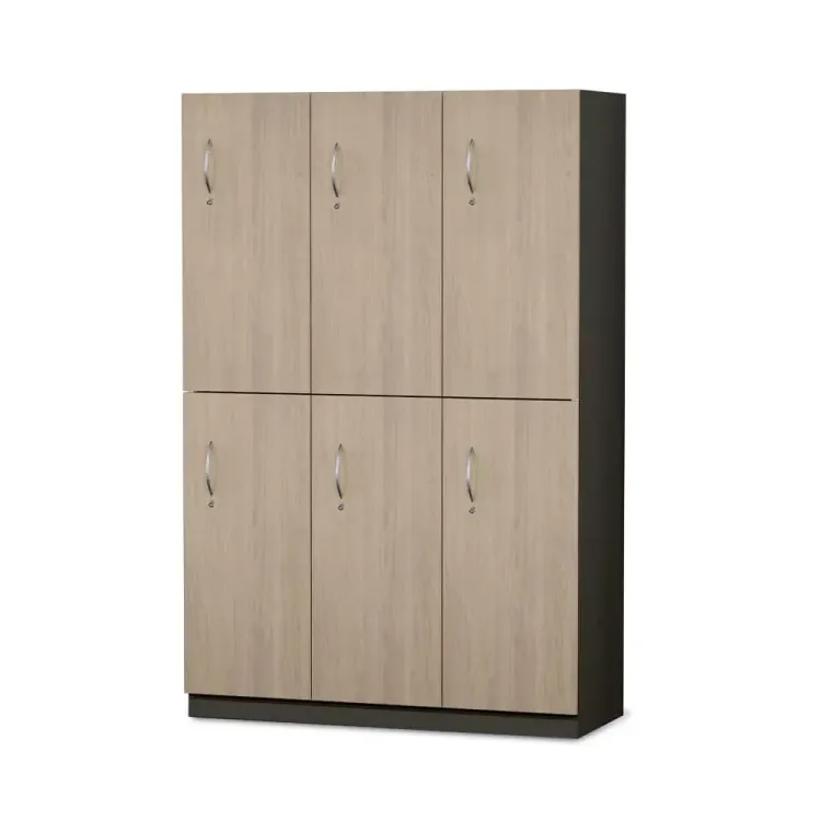 Locker en Madera 6 Puestos