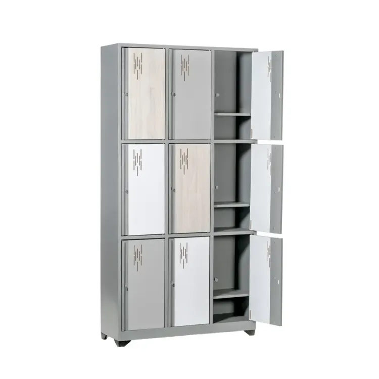 Locker en Madera 9 Puestos 2