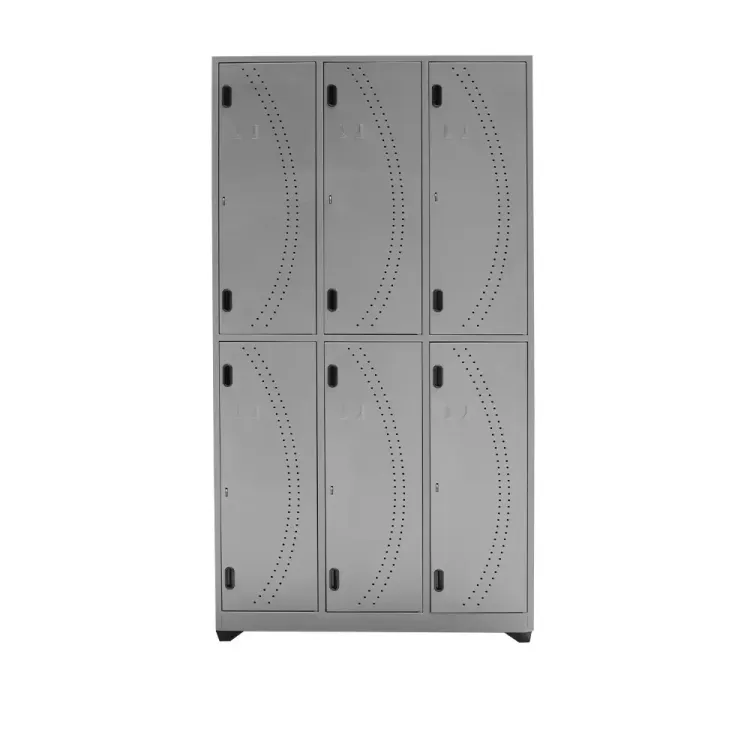 Locker Metálico 6 Puestos Horizontal 3