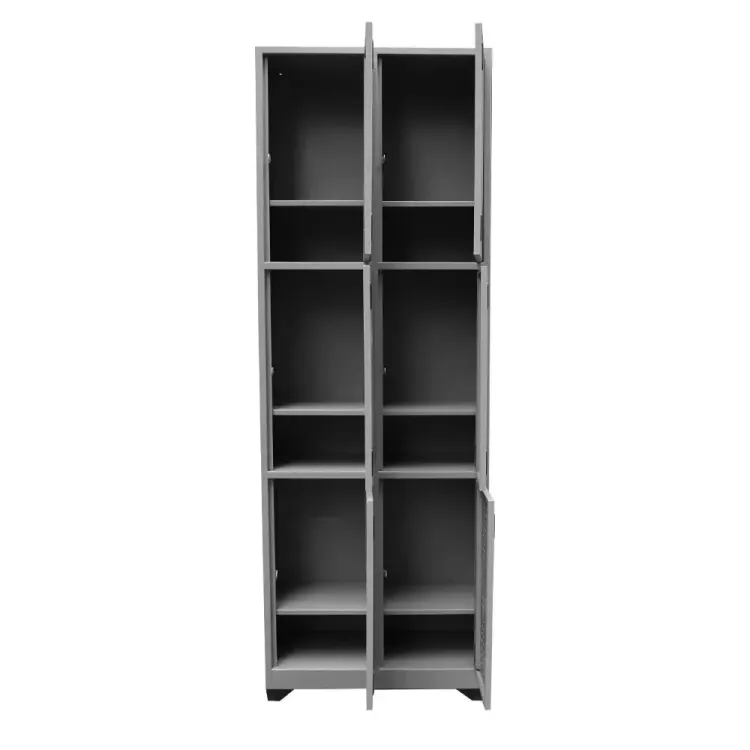 Locker Metálico 6 Puestos Vertical 2