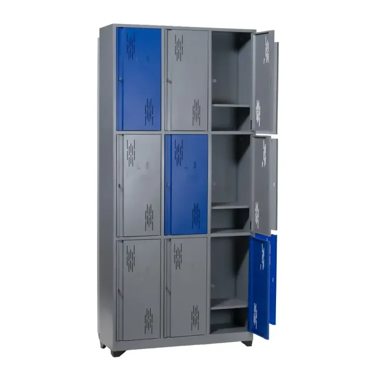 Locker Metálico 9 Puestos 180 cms 1