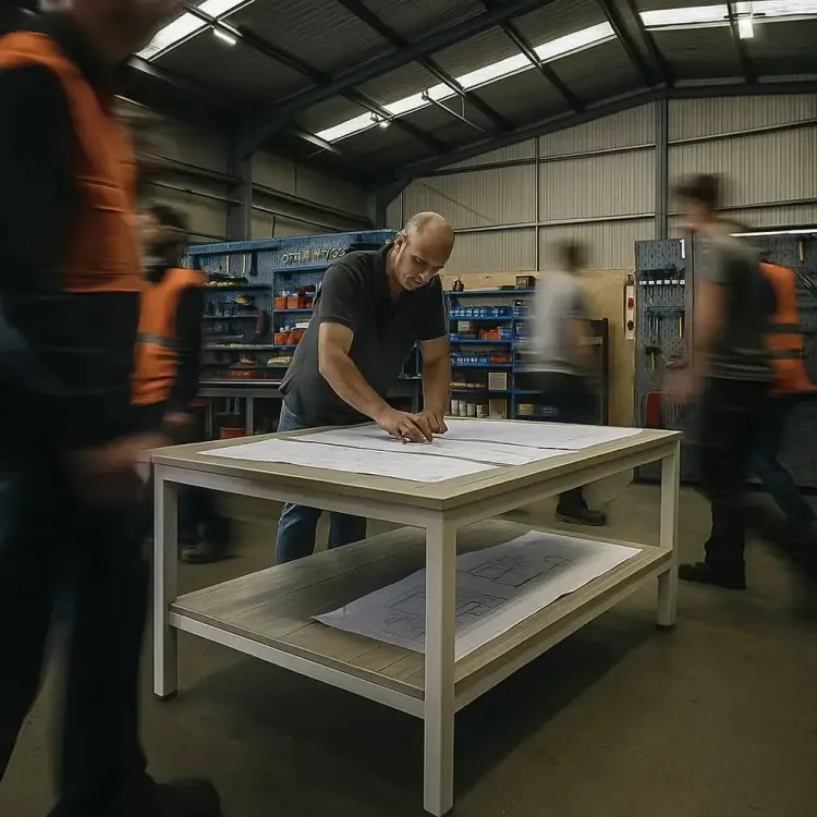 Mesa de Trabajo Chambrana 1