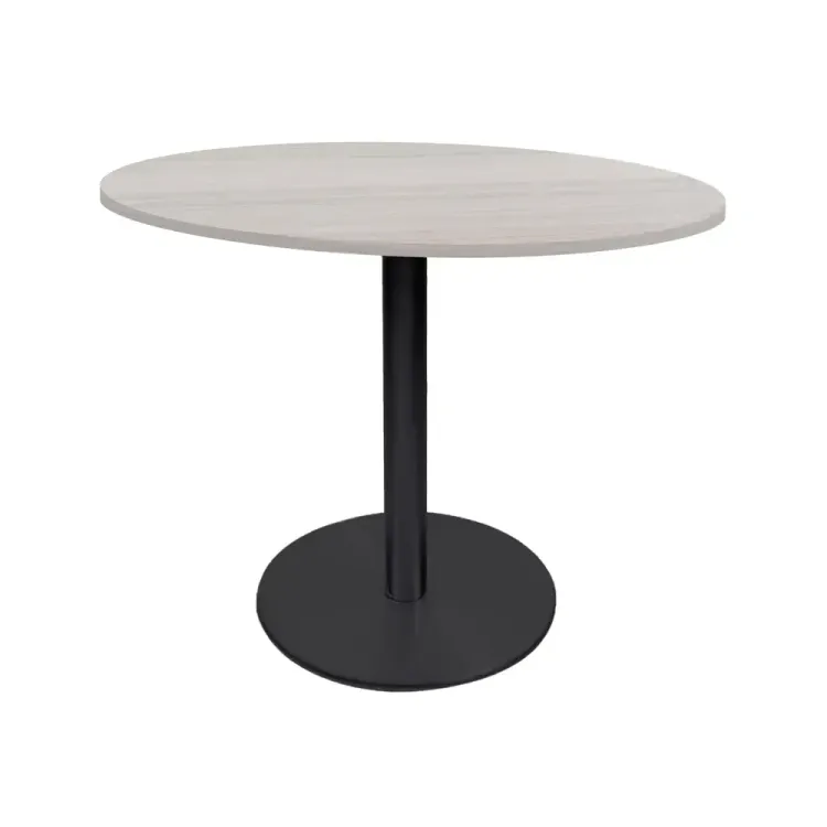 Mesa Delta Redonda Base Pintada