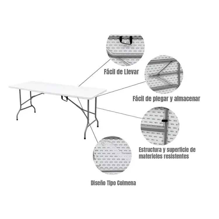 Mesa Plegable Tipo Maletín 4