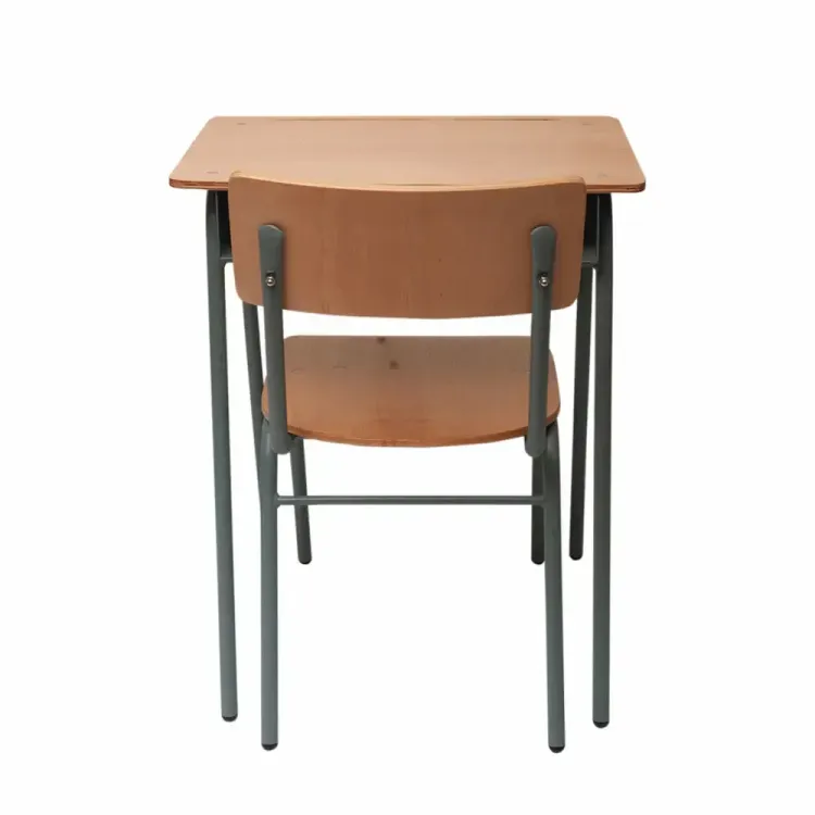 Pupitre Unipersonal en Madera con Silla 4