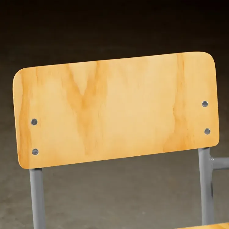 Silla de Colegio Secundaria Madera 3