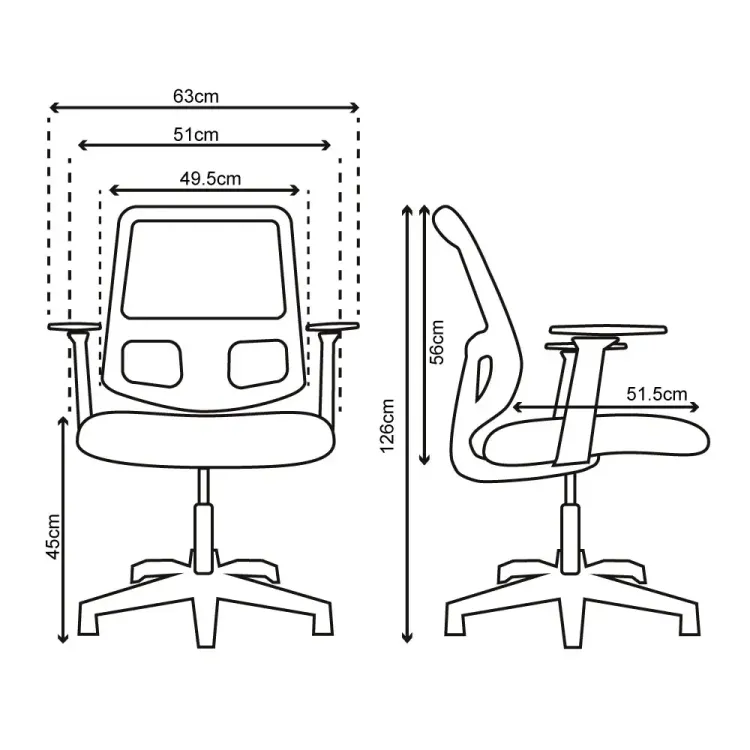 Silla de Escritorio Daytona 6