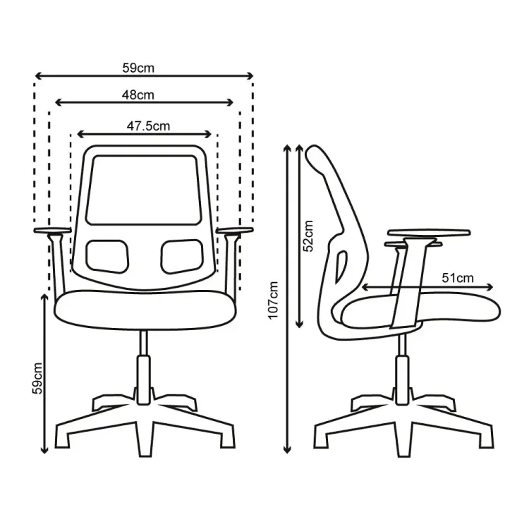 Silla de Escritorio Dubai 5