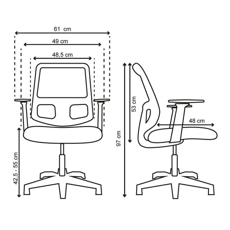 Silla de Escritorio Manila 4