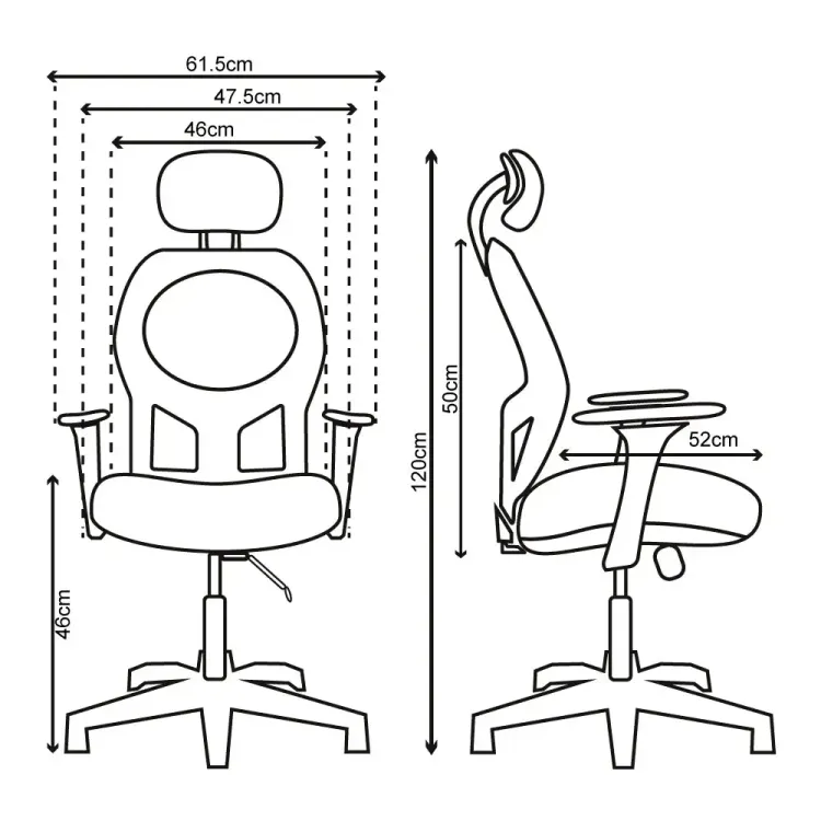 Silla de Escritorio Shanghai con Cabecero 4