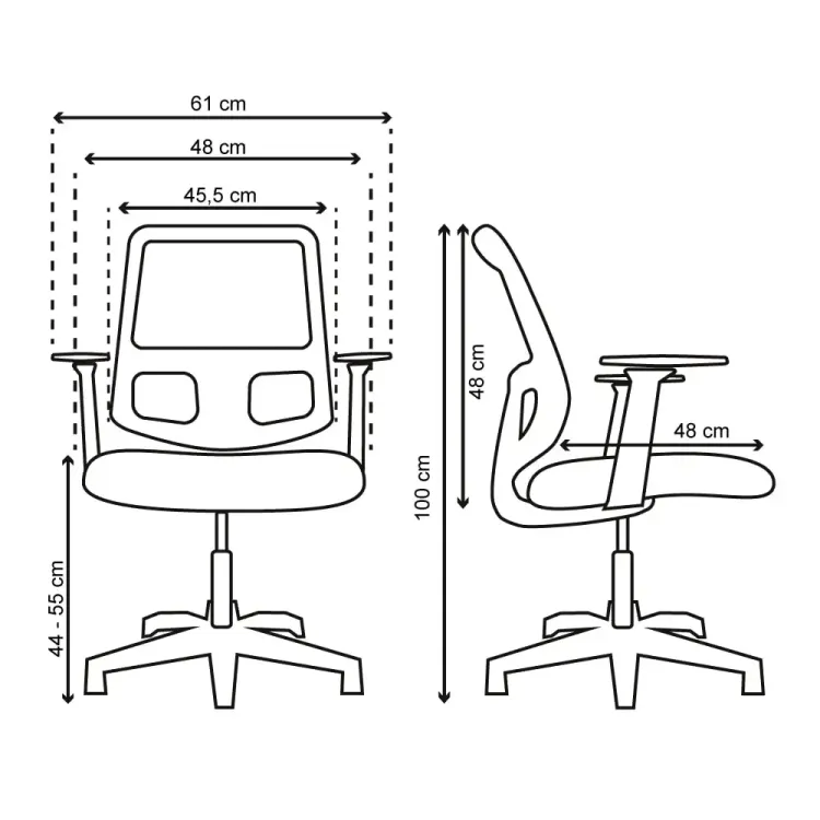 Silla Ejecutiva Bilbao Blanca 2