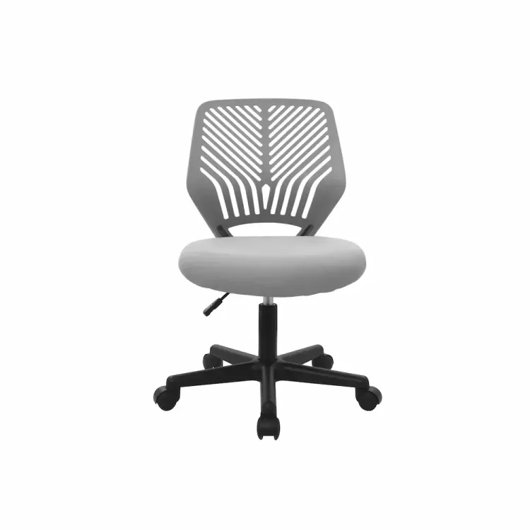 Silla Giratoria Med Gris 8