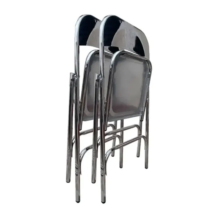 Silla Plegable Cromo 3