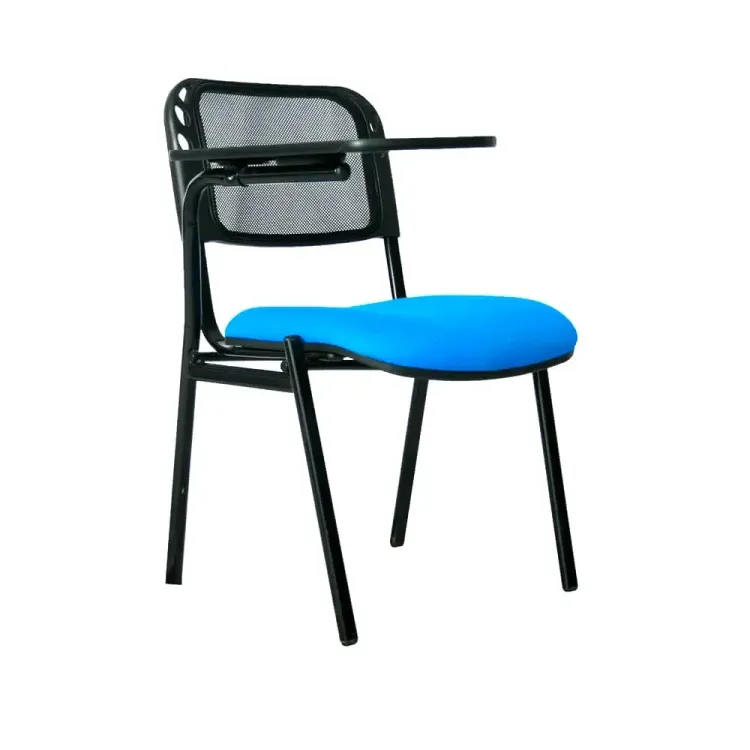 Silla Universitaria Isósceles Malla Brazo Madera