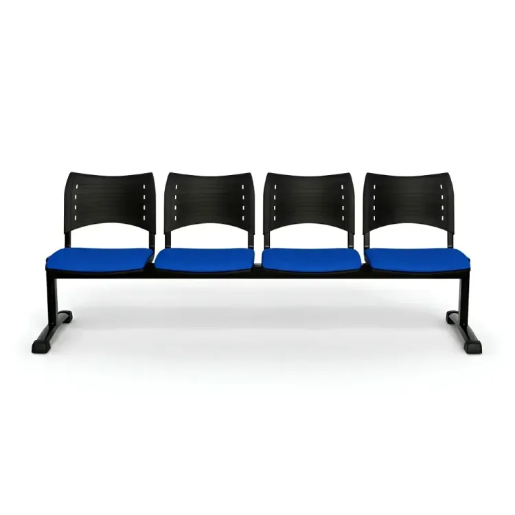 Tándem Smart Asiento Tapizado 4 Puestos