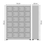 Locker para Celulares 24 Compartimientos 2