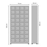 Locker para Celulares 36 Compartimientos 2
