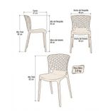 Pack 4 Sillas Plásticas Atlas 2