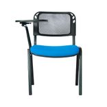 Silla Universitaria Isósceles Malla Brazo Madera