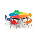 Mesas preescolar Triangulares Con sillas