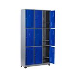 Locker Metálico 9 Puestos 180 cms 1