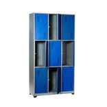 Locker Metálico 9 Puestos para Cascos 1