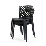 Pack 4 Sillas Plásticas Atlas