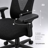 Silla de Escritorio Brasilia Cabecero Slider 6