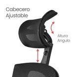 Silla de Escritorio Praga Con Cabecero 13