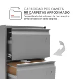 Archivador Metálico 3 Gavetas 4