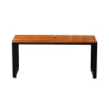 Banco de Madera Doble