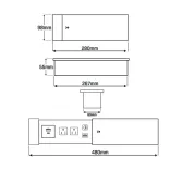 Caja de Conectividad Ultra Puerto Nacional 4