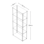 Estante en Acero Inoxidable 1