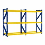 Estante Industrial Doble 500kg 200x421x60