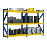 Estante Industrial Doble 500kg 200x421x60 1