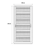 Folderama Metálico de 210 cms 2