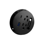 Grommet Redondo Cable Tipo C Retráctil