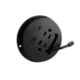 Grommet Redondo Cable Tipo C Retráctil 1