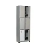 Locker en Madera 6 Puestos Vertical 2