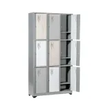 Locker en Madera 9 Puestos 2