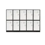 Locker Metálico 10 Puestos (Manual Ministerio De Educación)