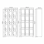 Locker Metálico 12 Puestos 3